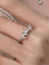 Unique Liudieying Original Sterling Silver Butterfly Ring White Agate Premium Cool Ring