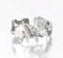 Unique the inner barrenness blooms with roses because of you sterling silver ring