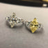 Luxurious S925 silver set with high carbon diamond marquise cut ring 3 carats