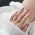 Pear cut Super shiny8A-CZ diamond super flash s925 silver wedding ring