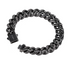 Three-dimensional cutting Cuban chain bracelet hip-hop men's trendy fashion