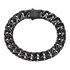 Three-dimensional cutting Cuban chain bracelet hip-hop men's trendy fashion