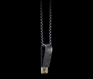 Men's fashion sterling silver Amulet pendant & necklace - MOWTE