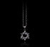 Men's fashion sterling silver hexagram snake pendant & necklace - MOWTE