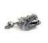 Men's fashion sterling silver dragon pendant & necklace - MOWTE