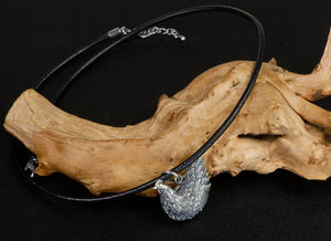 Men's fashion sterling silver personality pendant & necklace - MOWTE