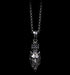 Men's fashion sterling silver pendant & necklace - MOWTE