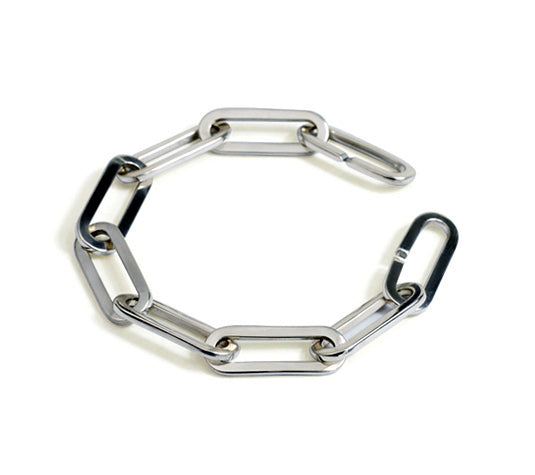 Men's fashion 925 sterling silver chain bracelet - MOWTE