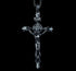 Men's sterling silver cross pendant & necklace - MOWTE