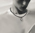 Men's sterling silver brick cross pendant & necklace - MOWTE