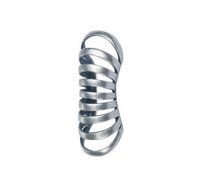 Men's fashion U-shaped silver ear clip - MOWTE
