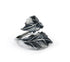 Men's fashion exaggerated leaves sterling silver ring - MOWTE