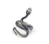 Men's fashion snake sterling silver ring - MOWTE