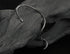 Men's fashion winding snake silver ear cuff - MOWTE