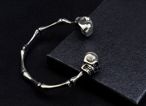 Men's fashion titanium steel skull bracelet - MOWTE