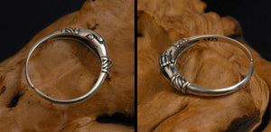 Fashion couple sterling silver rings - MOWTE