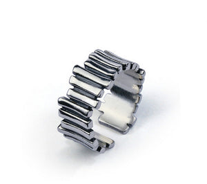 Men's fashion sterling silver ring - MOWTE