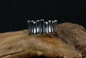 Men's fashion sterling silver ring - MOWTE