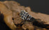 Men's vintage flower cross sterling silver ring - MOWTE