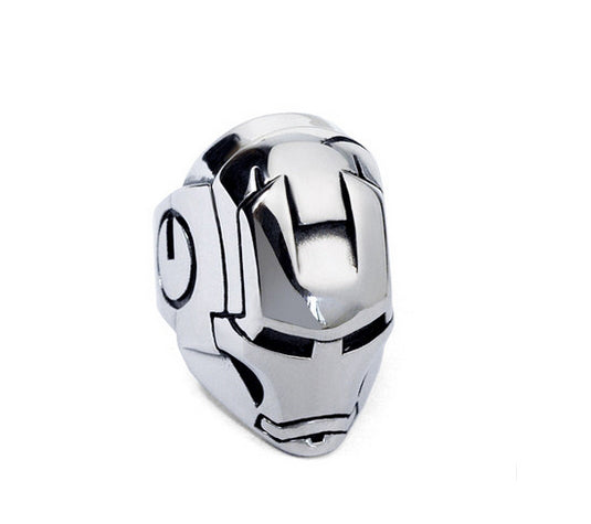 Men's fashion iron man ring - MOWTE