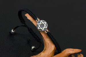 Men's fashion weave hexagram bracelet - MOWTE