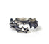 Men's fashion dragon power silver ring - MOWTE