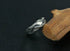 Men's fashion winding tail silver ring - MOWTE