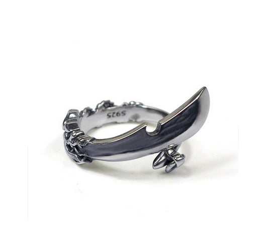 Men's fashion sterling silver ring