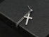 Men's fashion tassel cross ear stud