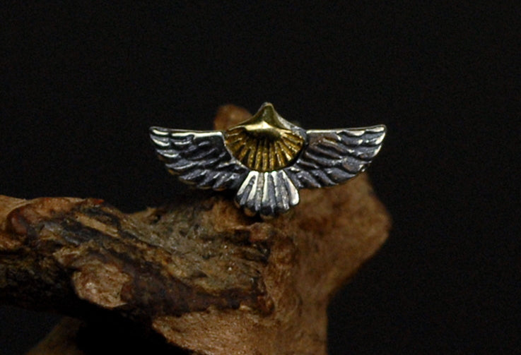 Men's fashion eagle ear stud