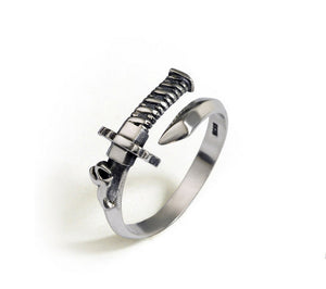 Men's fashion sterling silver ring