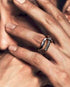 Men's fashion sterling silver ring - MOWTE