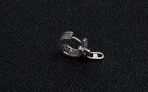 Men's fashion zipper puller ear stud