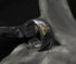 Men's vintage omniscience eye sterling silver ring