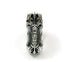 Men's fashion magic pestle sterling silver ring