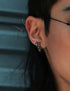 Men's scorpion ear stud