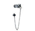 Men's fashion tassel ear clip ear cuff stud