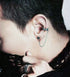 Men's fashion tassel ear clip ear cuff stud