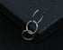 Men's fashion rings ear stud