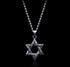 Men's fashion titanium steel hexagram never fade sweater necklace - MOWTE