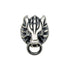 Men's fashion 925 sterling silver wolf stud - MOWTE